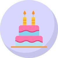 Cake Vector Icon Design