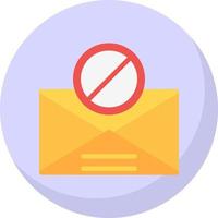 Spam Email Vector Icon Design