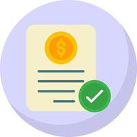 Invoice Vector Icon Design