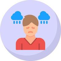 Depression Vector Icon Design