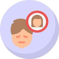 Dissociative Identity Disorder Vector Icon Design