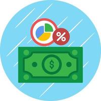 Money Margin Vector Icon Design