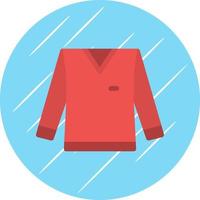 Long Sleeves Shirt Vector Icon Design