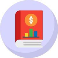 Accounting Book Vector Icon Design