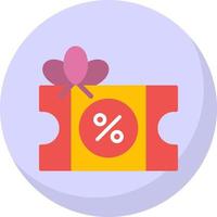 Voucher Vector Icon Design