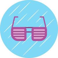 diseño de icono de vector de gafas divertidas