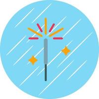 Sparkler Vector Icon Design