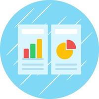 Comparative Analytics Vector Icon Design