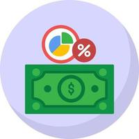 Money Margin Vector Icon Design