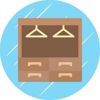 Wardrobe Vector Icon Design