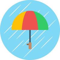 Umbrella Vector Icon Design