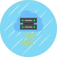 Data Transfer Vector Icon Design