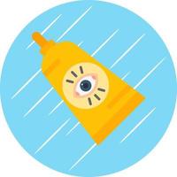 Eye Cream Vector Icon Design