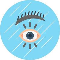 Eyebrow Vector Icon Design