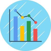 Graph Vector Icon Design