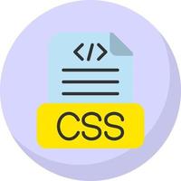 Css File Vector Icon Design
