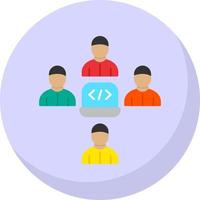 Code Deployment Vector Icon Design