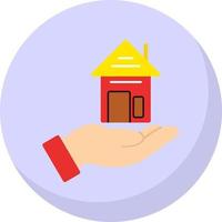 Sheltering Vector Icon Design