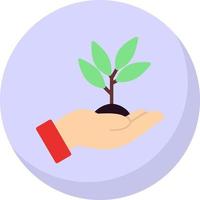 Reforestation Vector Icon Design