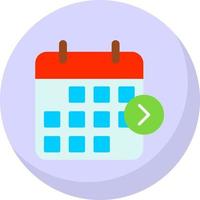 Next Week Vector Icon Design