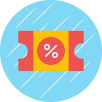 Discount Coupon Vector Icon Design