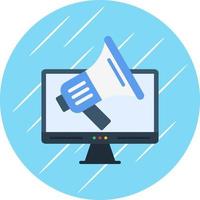 Online Marketing Vector Icon Design