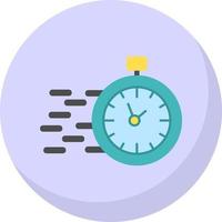 Fast Time Vector Icon Design