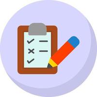 Tasks Checklist Vector Icon Design