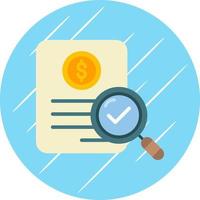 Audit Vector Icon Design