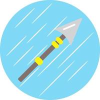 Spear Vector Icon Design