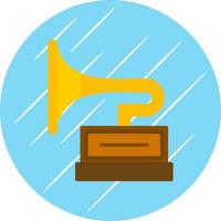 Gramophone Vector Icon Design