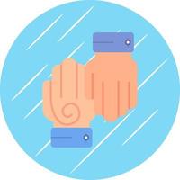 Hand Massage Vector Icon Design