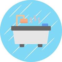 Hot Tub Vector Icon Design