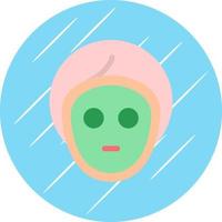 Facial Mask Vector Icon Design