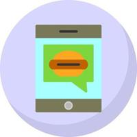 diseño de icono de vector de aplicación de alimentos