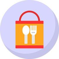 Food Pack Vector Icon Design