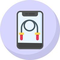 Jumping Rope Vector Icon Design