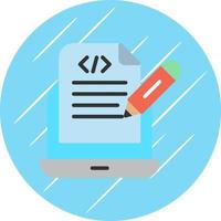 Programming Notes Vector Icon Design