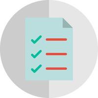 List Vector Icon Design