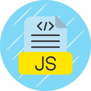 Javascript File Vector Icon Design