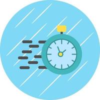 Fast Time Vector Icon Design