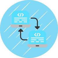 Code Refactoring Vector Icon Design