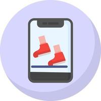 Walking Vector Icon Design