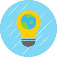 Earth Hour Vector Icon Design