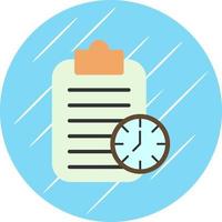 Project Deadline Vector Icon Design