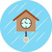 Cuckoo Clock Vector Icon Design