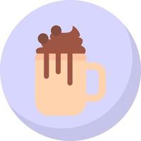 Hot Chocolate Vector Icon Design