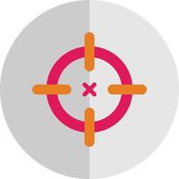 Crosshairs Vector Icon Design