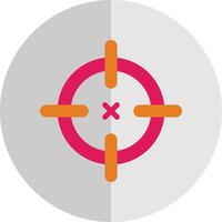 Crosshairs Vector Icon Design