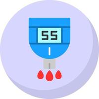 Glucose Checkup Vector Icon Design